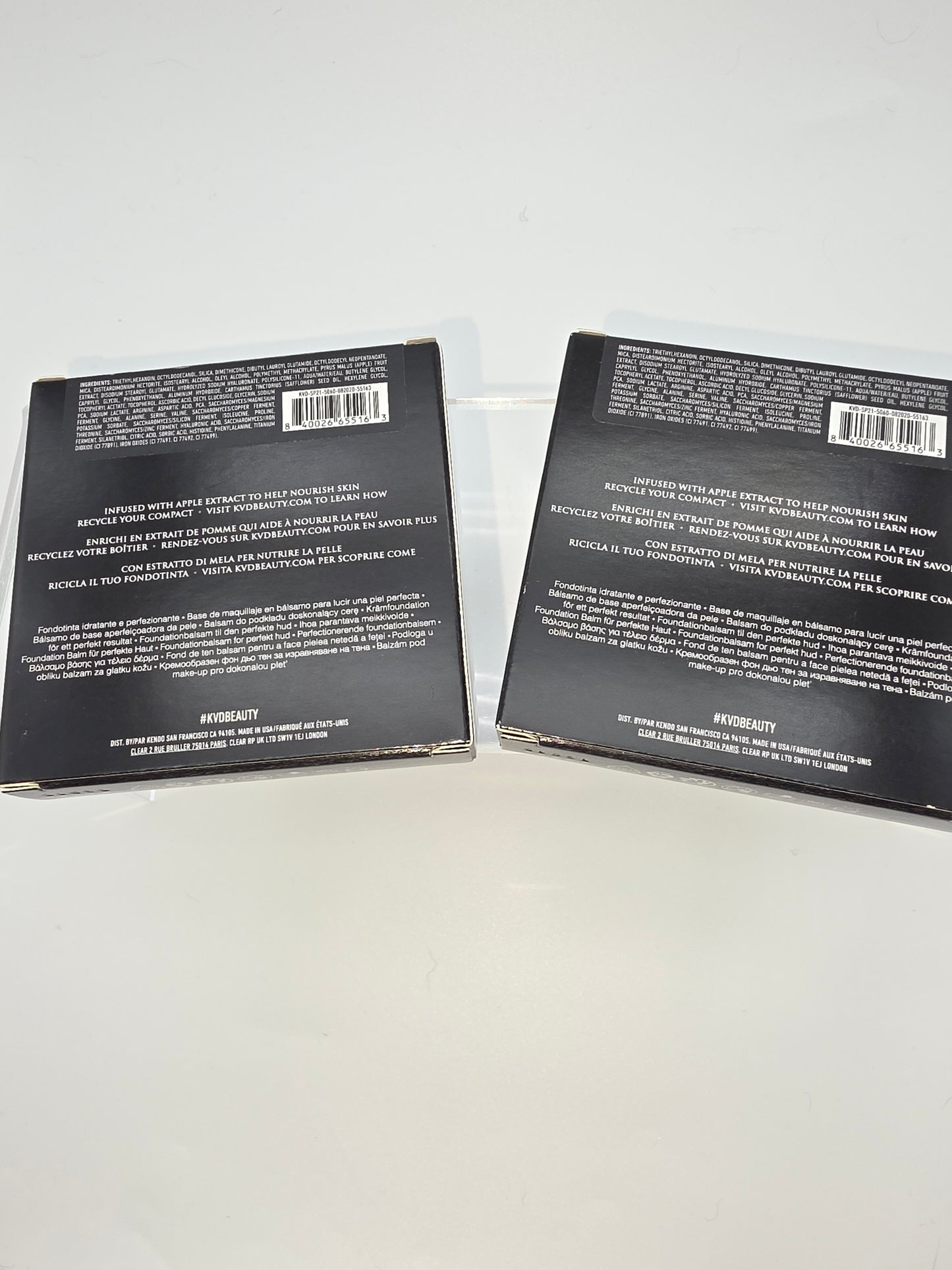 KVD Good Apple Skin-Perfecting Foundation Balm Duo – Light 002 (2 x 0.35 oz)