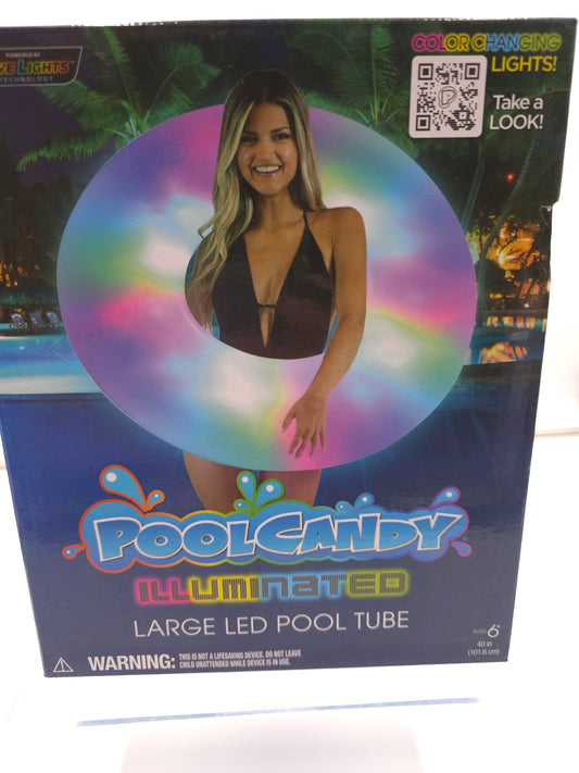PoolCandy Illuminated LED Pool Tube Large