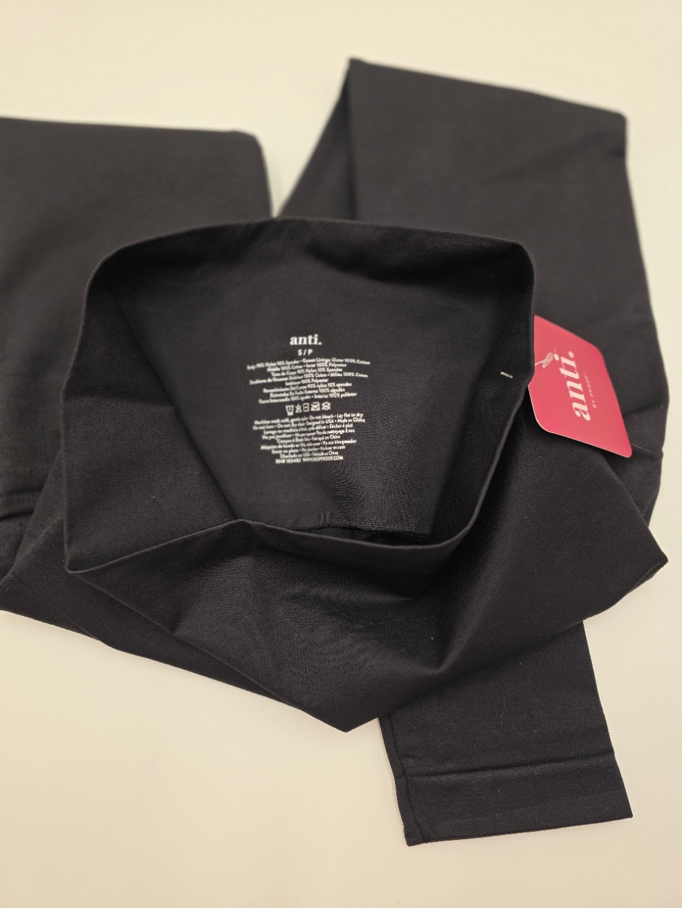 Anti by Proof - Women and Teen Girl Black Leggings