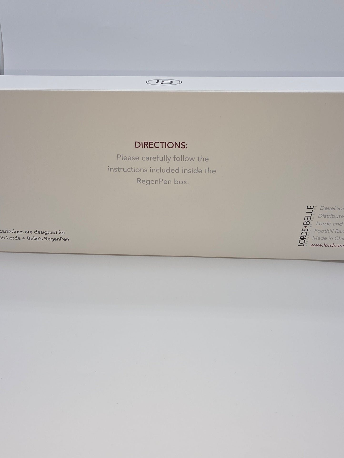 Lorde & Belle RegenPen Cartridges for Skincare, REGULAR