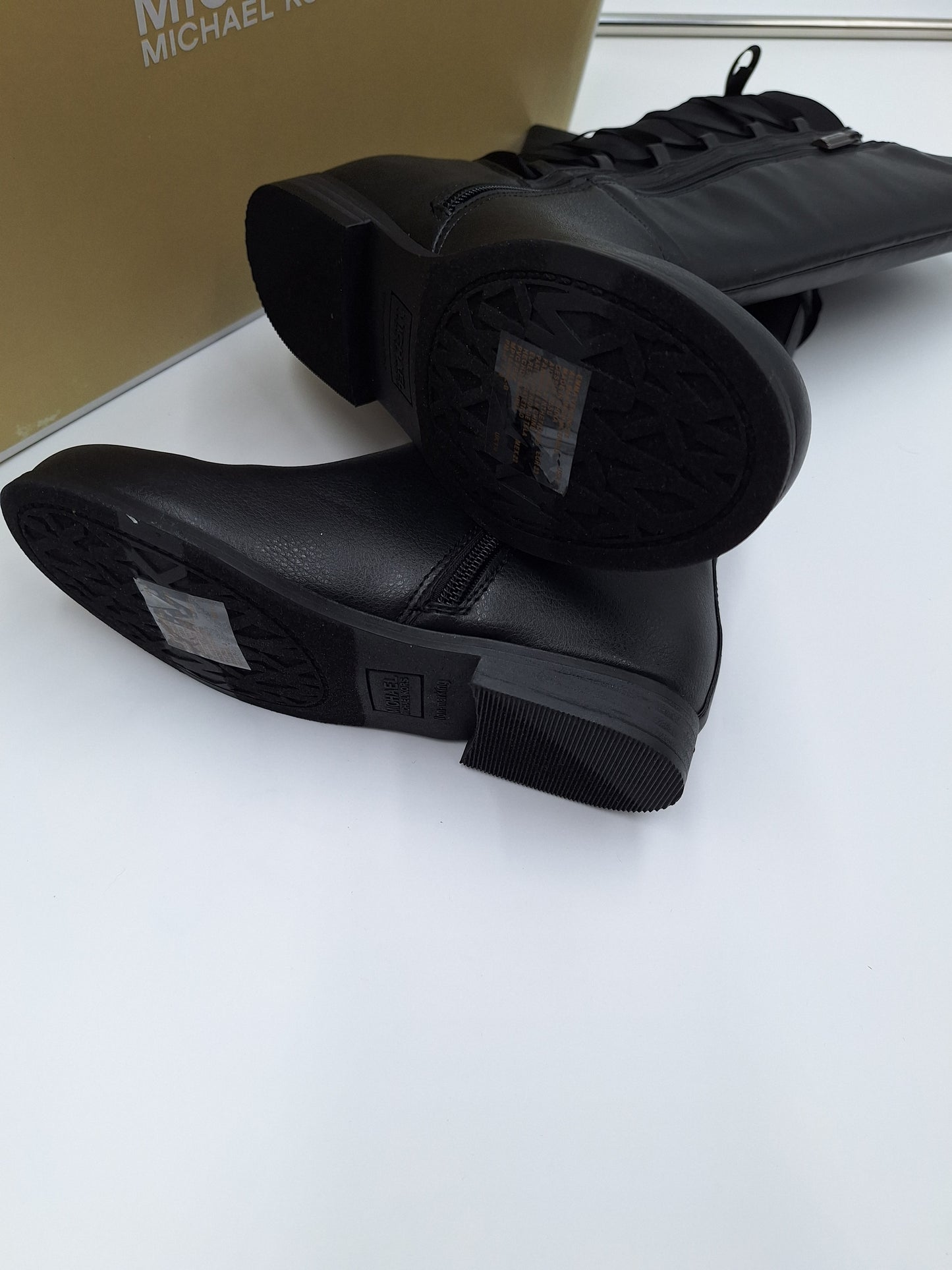 Michael Kors Youth Girl's Black Boots, Emma Venon