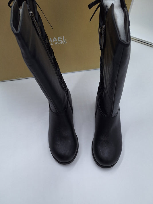 Michael Kors Youth Girl's Black Boots, Emma Venon