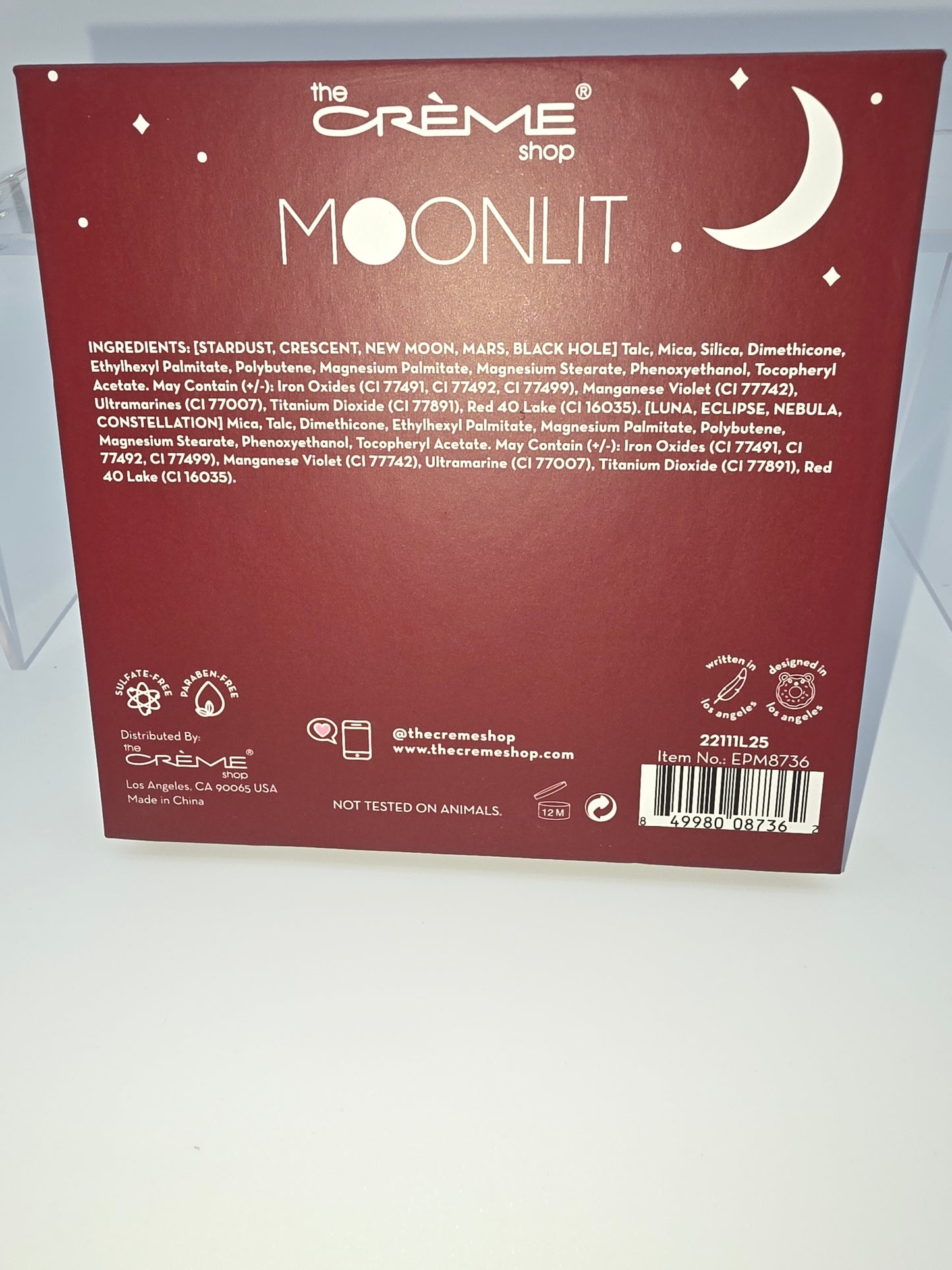 The Crème Shop "Moonlit" Eyeshadow Palette