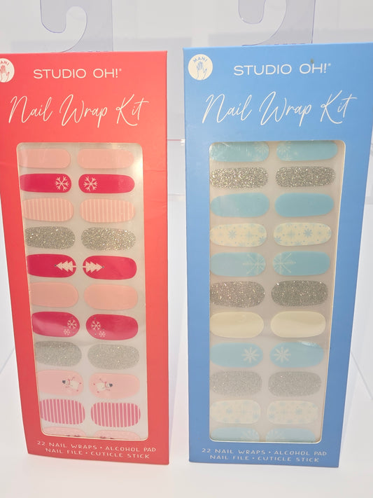Studio Oh! Nail Wrap Kits, Set of 2