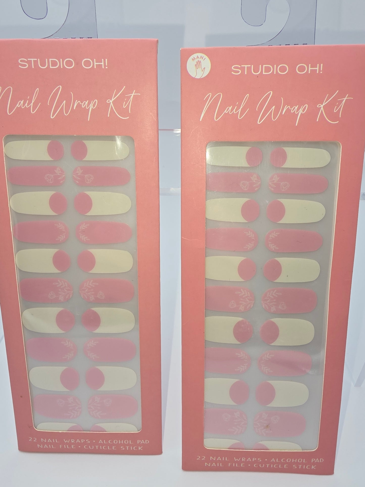 Studio Oh! Nail Wrap Kits, Set of 2