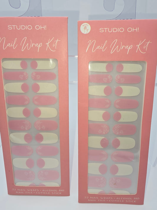 Studio Oh! Nail Wrap Kits, Set of 2
