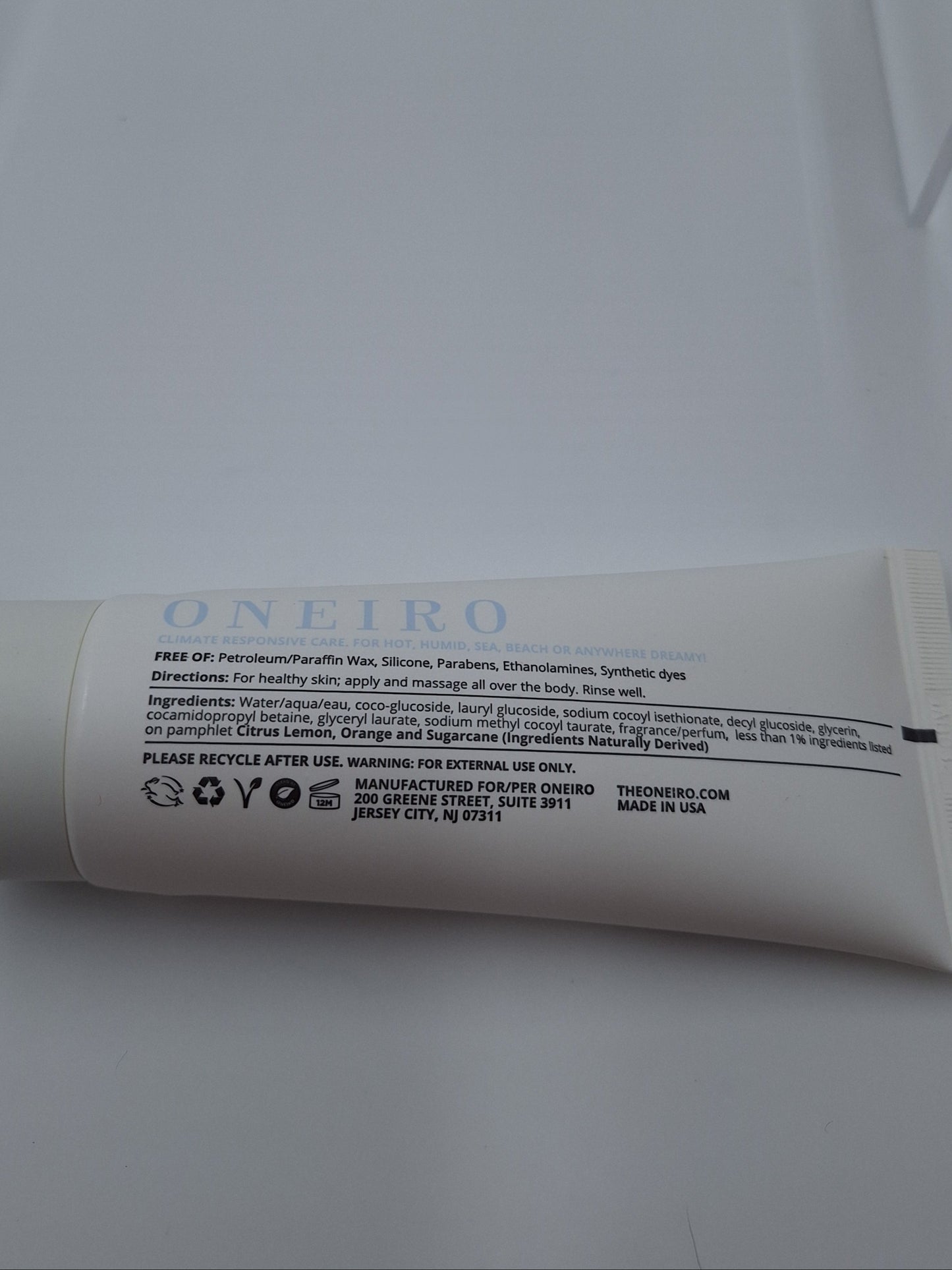 ONEIRO Sunchasers Body Wash Gel Douche