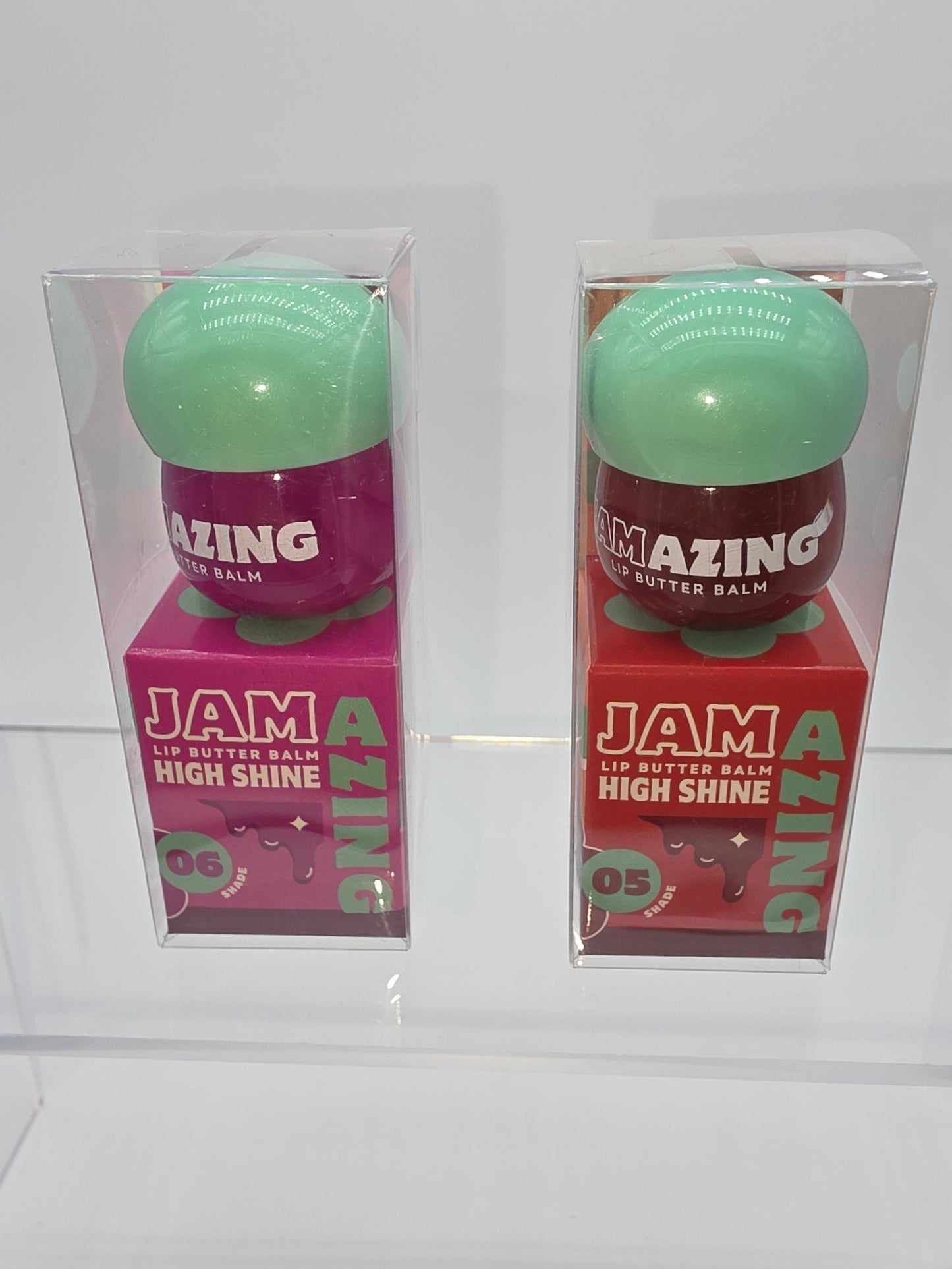 JAMazing Lip Butter Balm - High Shine, Bundle of Two