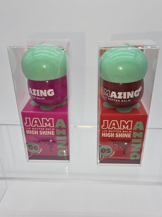 JAMazing Lip Butter Balm - High Shine, Bundle of Two