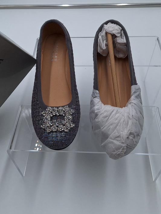 Badgley Mischka Amber Nidia Ballet Flats, Little Girls