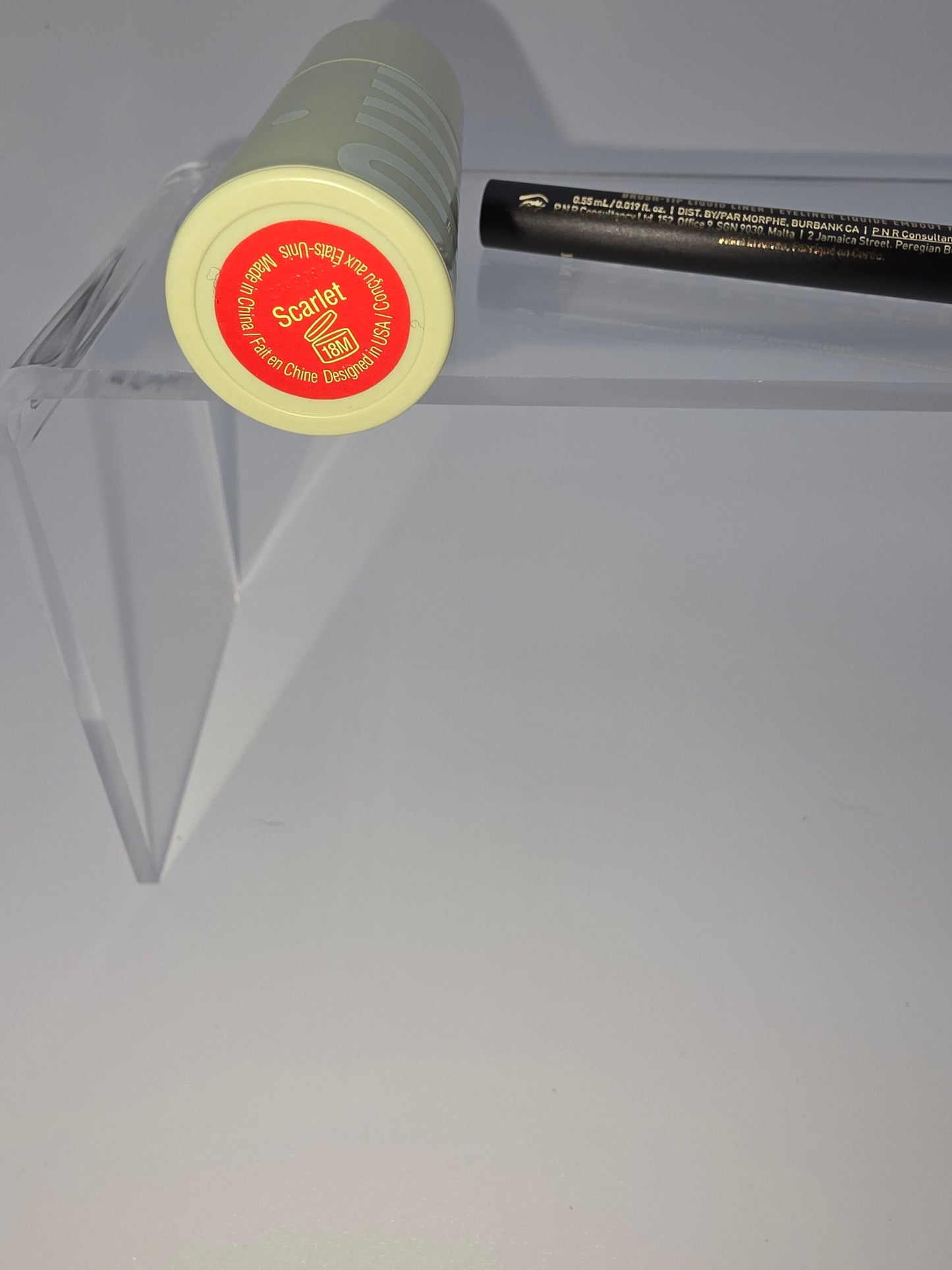 Bundle of Three Makeup Items - Pixi Lip, Morphe Lash Primer and Morphe Eyeliner