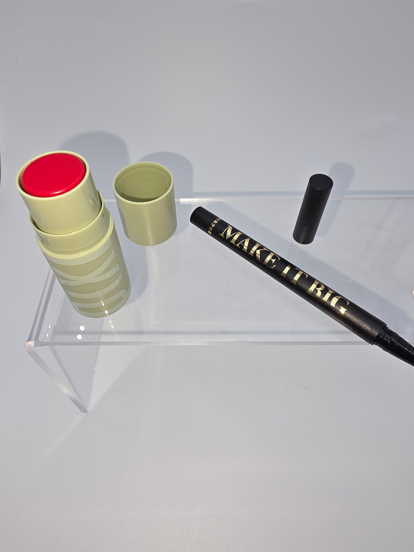 Bundle of Three Makeup Items - Pixi Lip, Morphe Lash Primer and Morphe Eyeliner