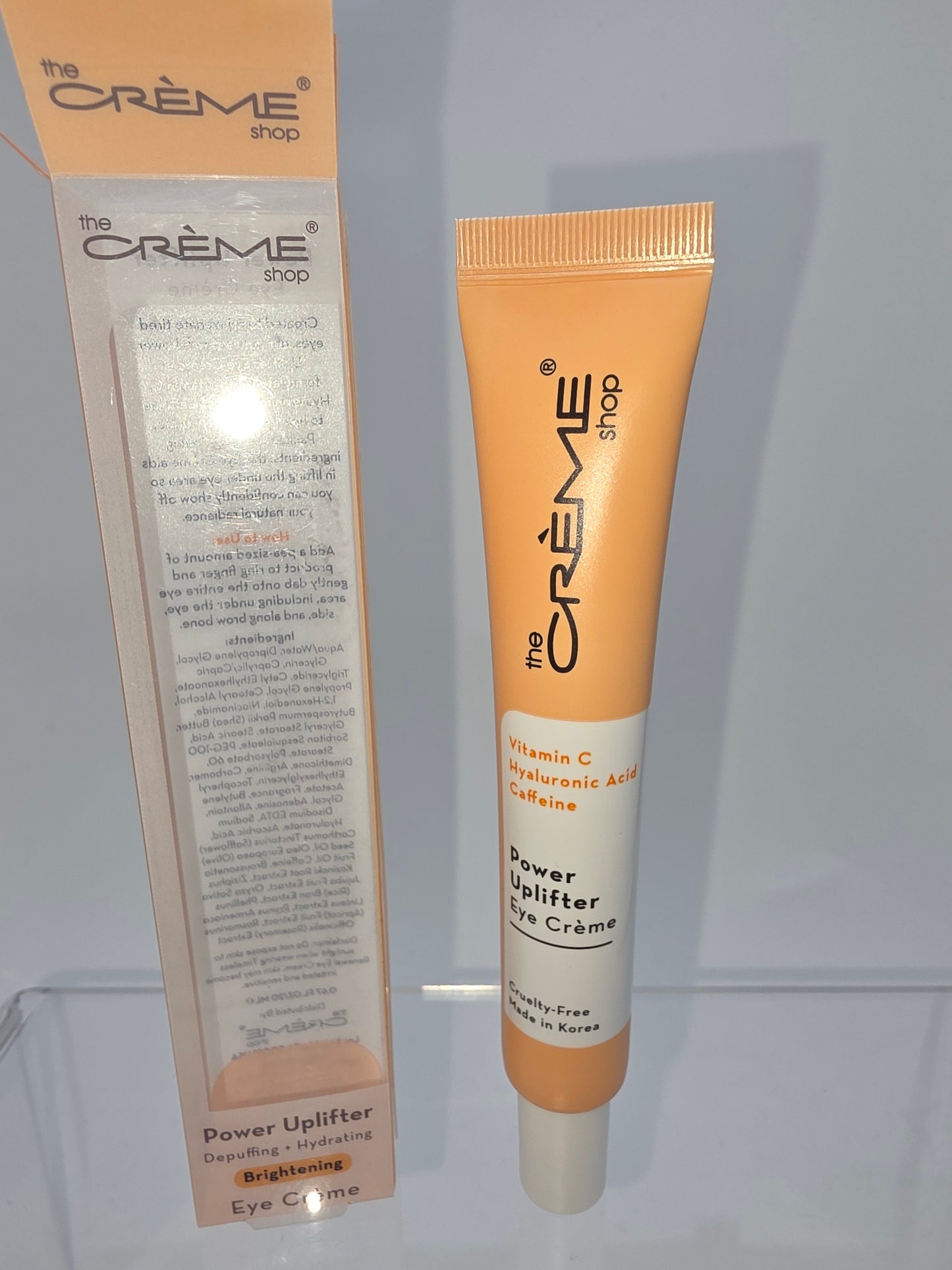 The Crème Shop Power Uplifter Eye Crème, Bundle of Two