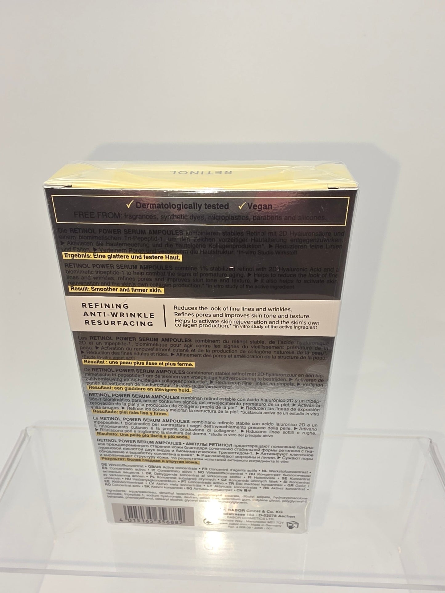 Doctor Babor Power Serum Ampoules – Retinol (7 x 2 ml)