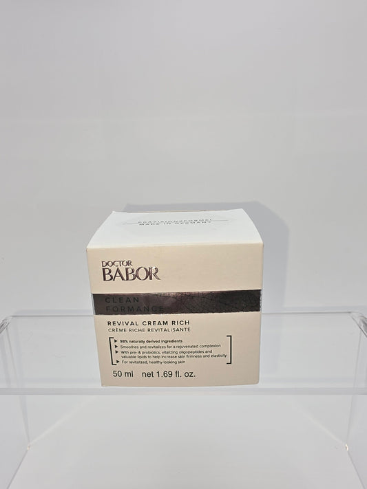 Doctor Babor Cleanformance Revival Cream Rich (50 ml / 1.69 fl oz)