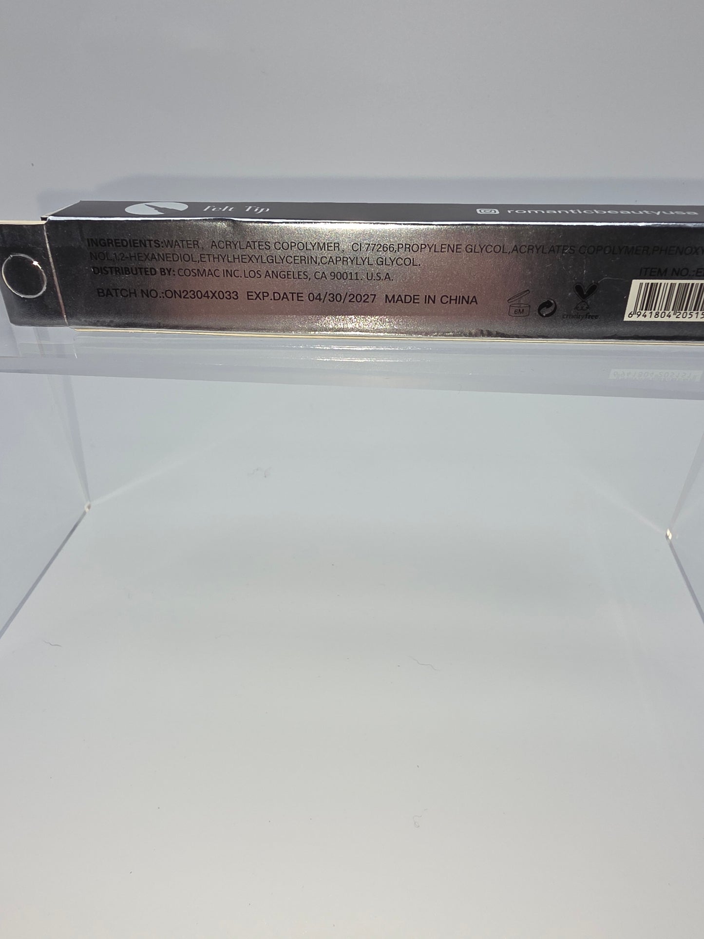 RMT Romantic Beauty "Cute Cat Eyeliner" Shade Black