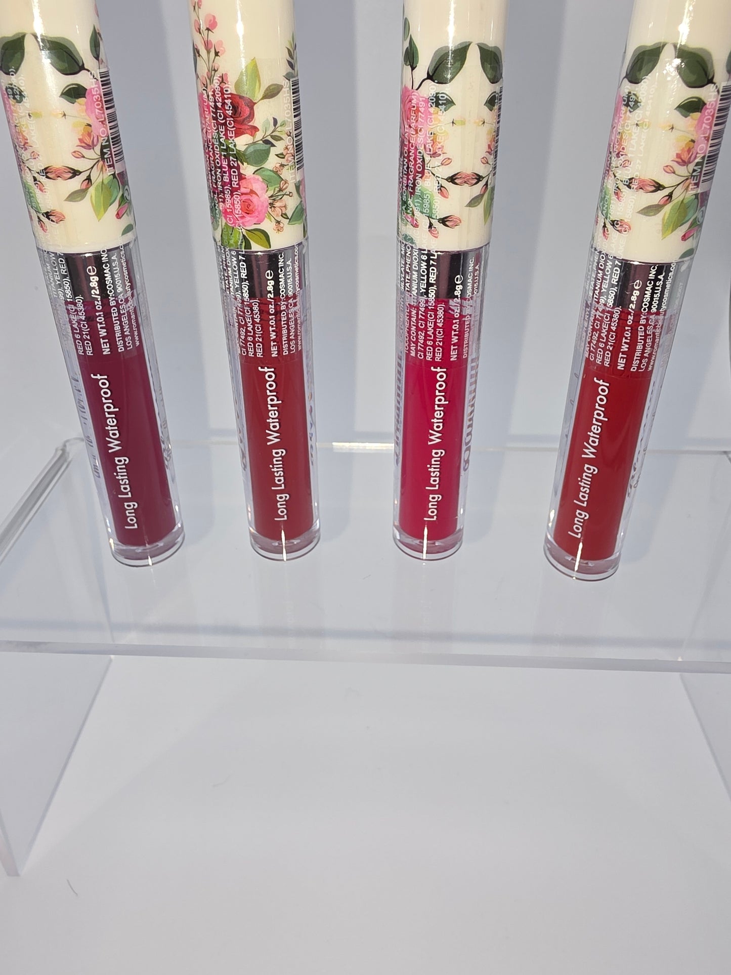 RMT Romantic Beauty "Blossom" Matte Liquid Lipstick – 4-Piece Bundle (Shades 01, 02, 05, 07)