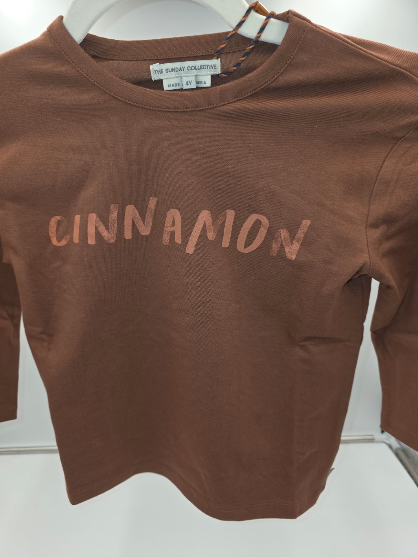 The Sunday Collective "Cinnamon" Long-Sleeve T-Shirt