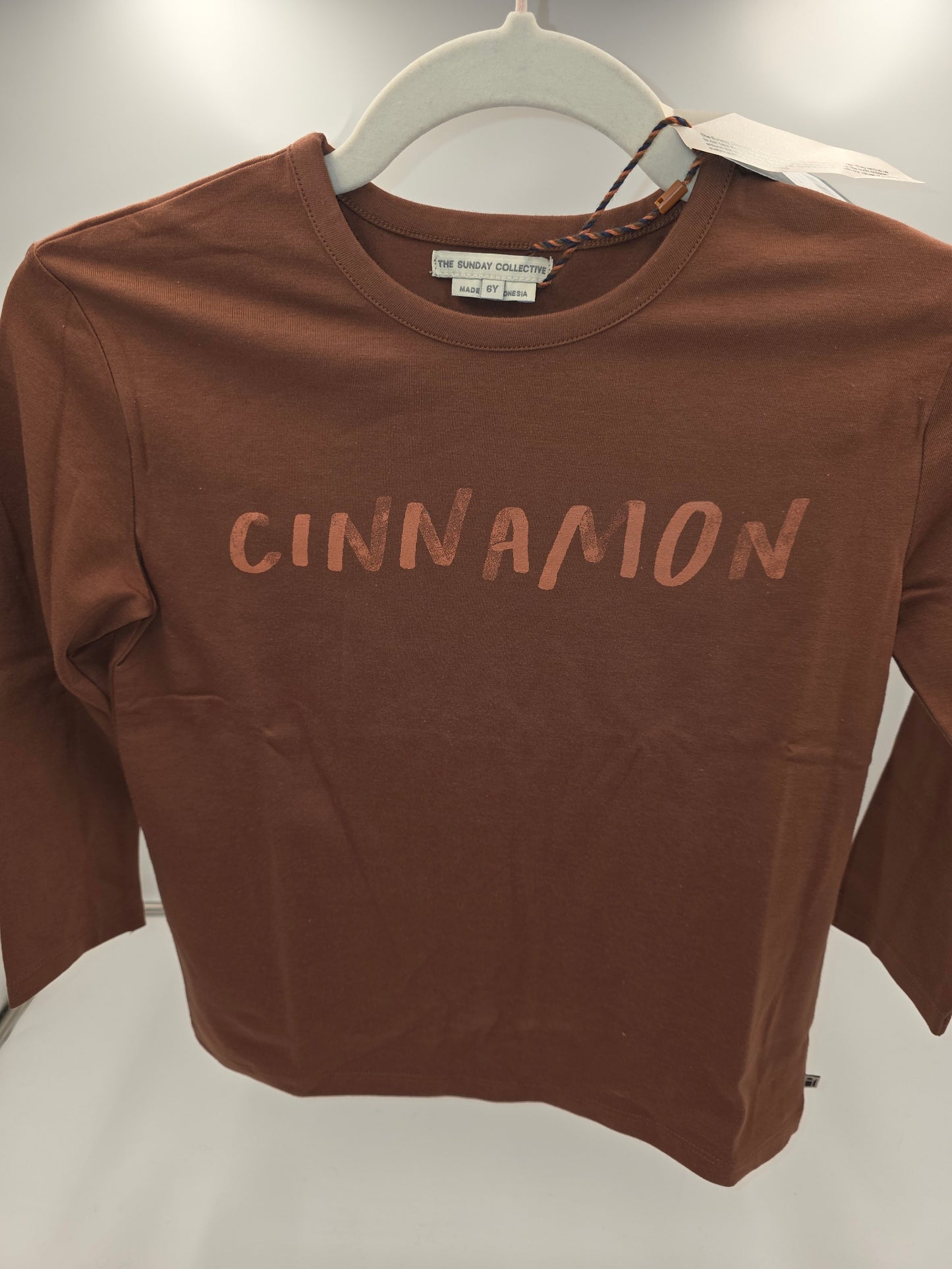 The Sunday Collective "Cinnamon" Long-Sleeve T-Shirt