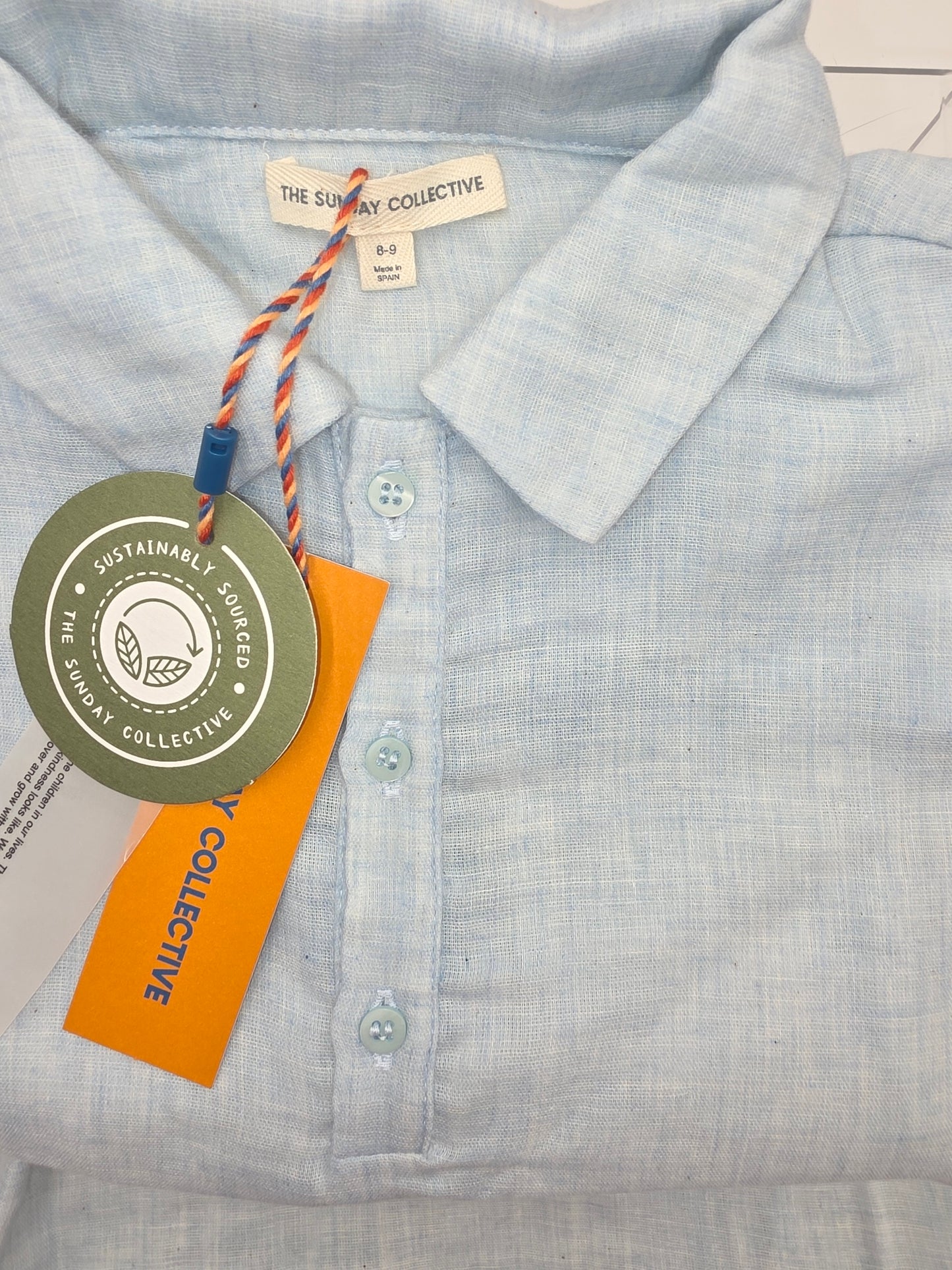 The Sunday Collective Children's Short-Sleeve Button-Up Shirt