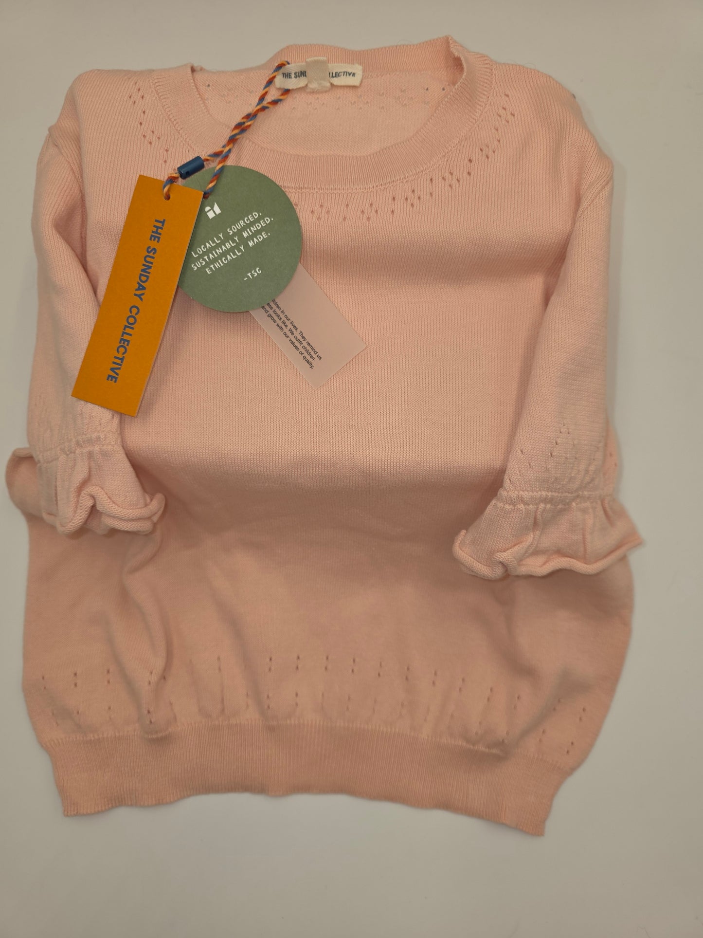 The Sunday Collective Girl's Pink Sweater