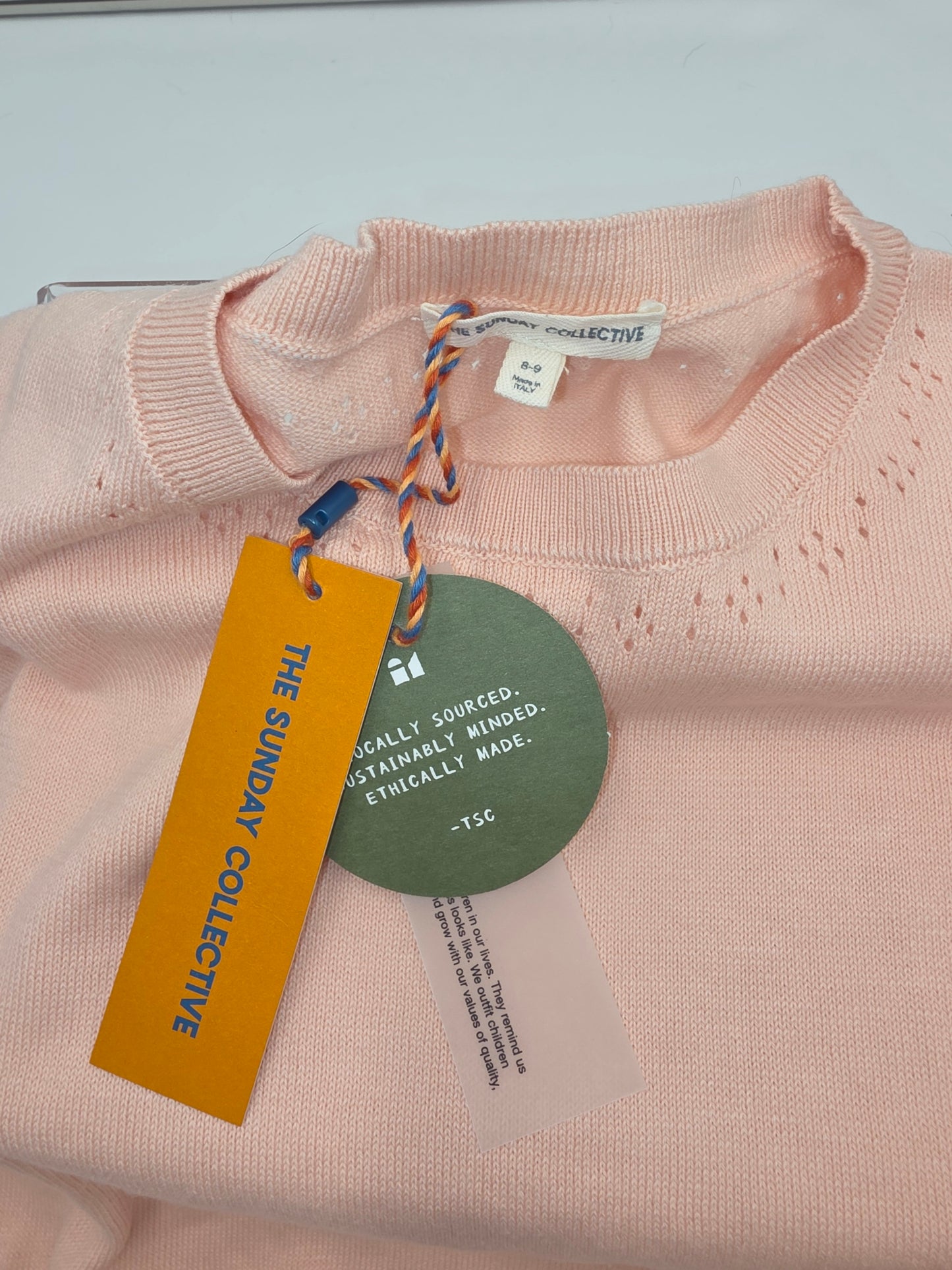 The Sunday Collective Girl's Pink Sweater