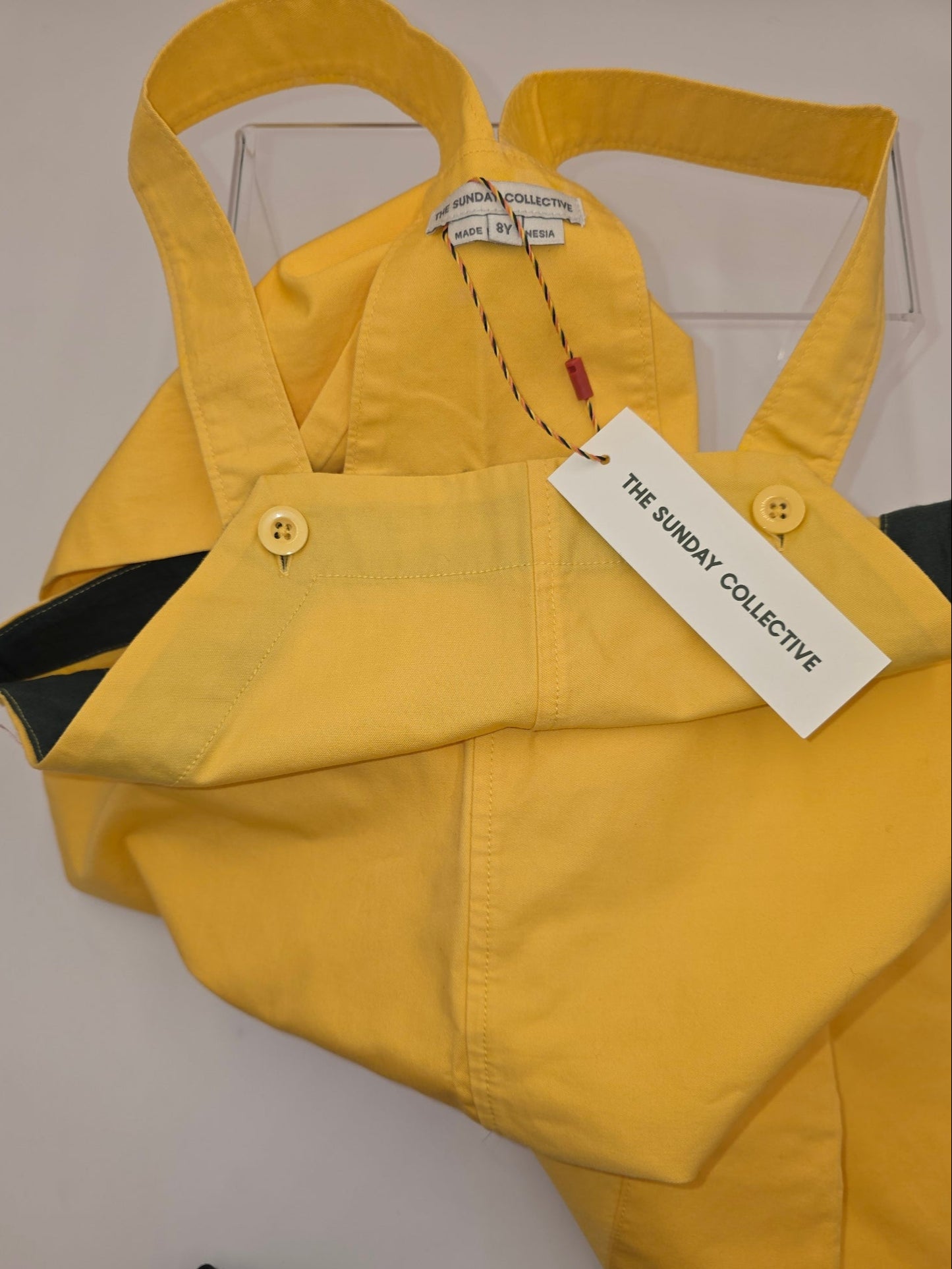 The Sunday Collective - Kids Yellow Overalls