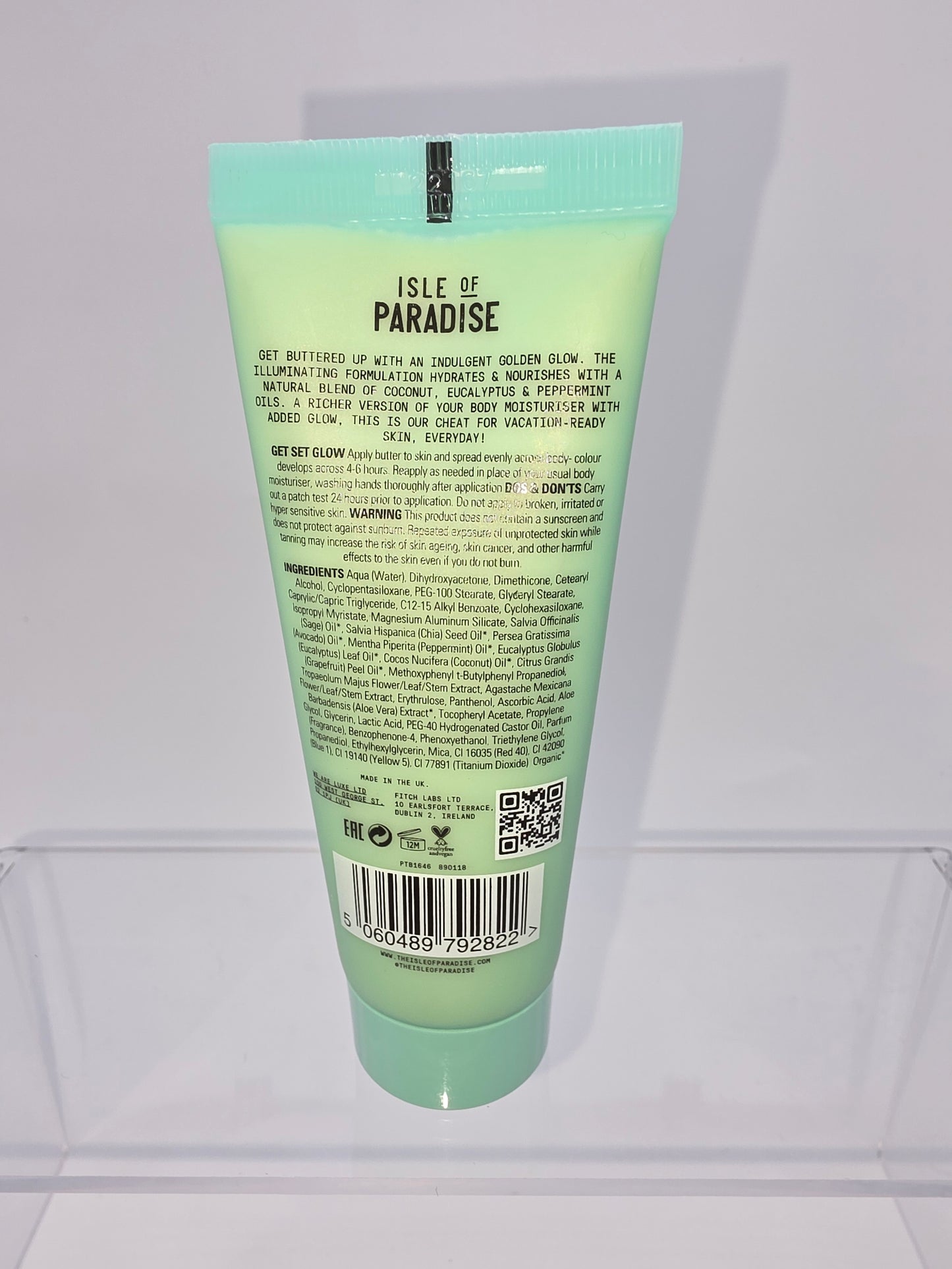 Isle of Paradise Self-Tanning Butter – Hello Golden Glow (75 mL / 2.54 fl oz)