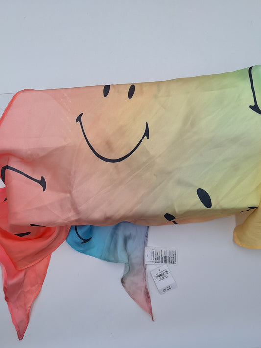 American Eagle Smiley Face Scarf