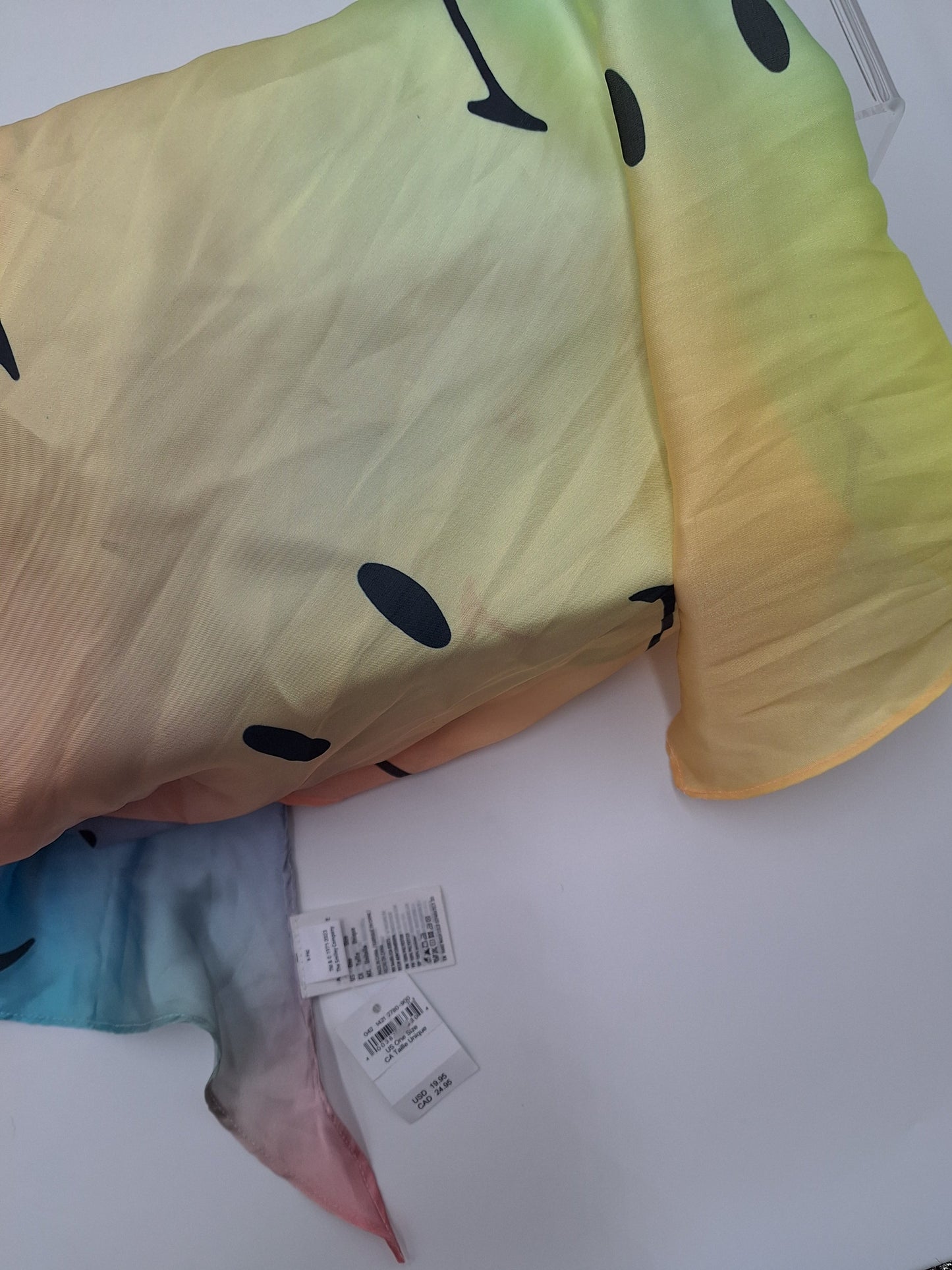 American Eagle Smiley Face Scarf