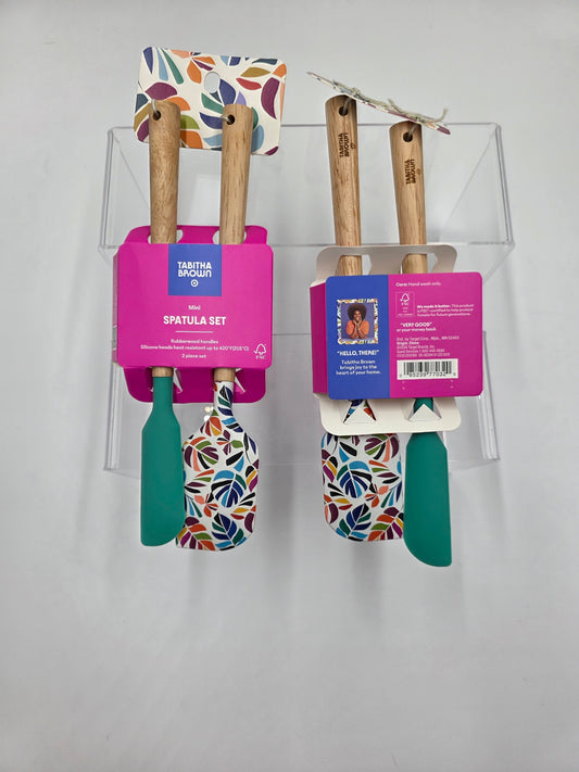 Tabitha Brown 2 pc Silicone Mini Spatula Set