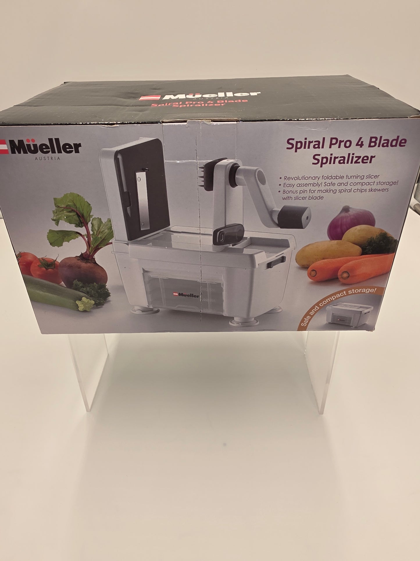 Mueller Spiral Pro 4 Blade Spiralizer