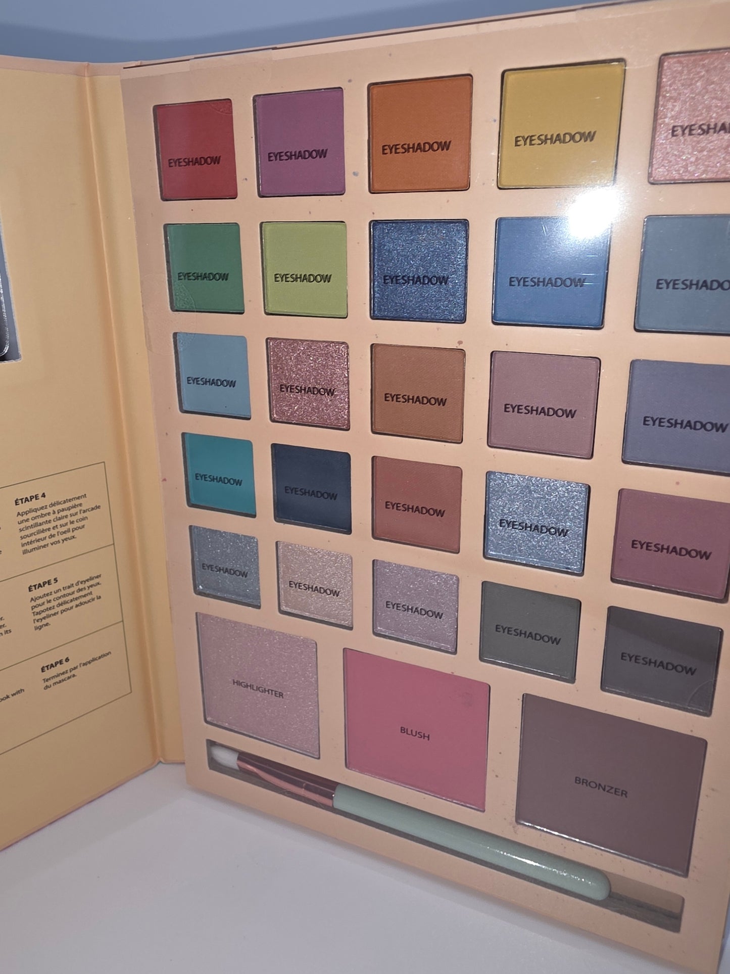 “Romantic Spring” 28‑Shade Face & Eye Palette by Kozmic Colours