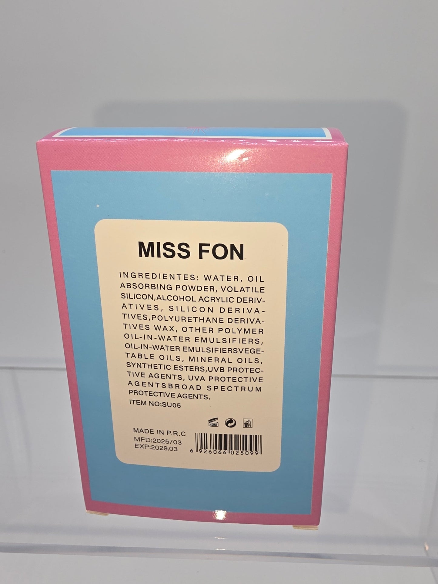 Miss Fon Moisturizing Lotion with Sunscreen, Stitch Themed, Bundle of Two