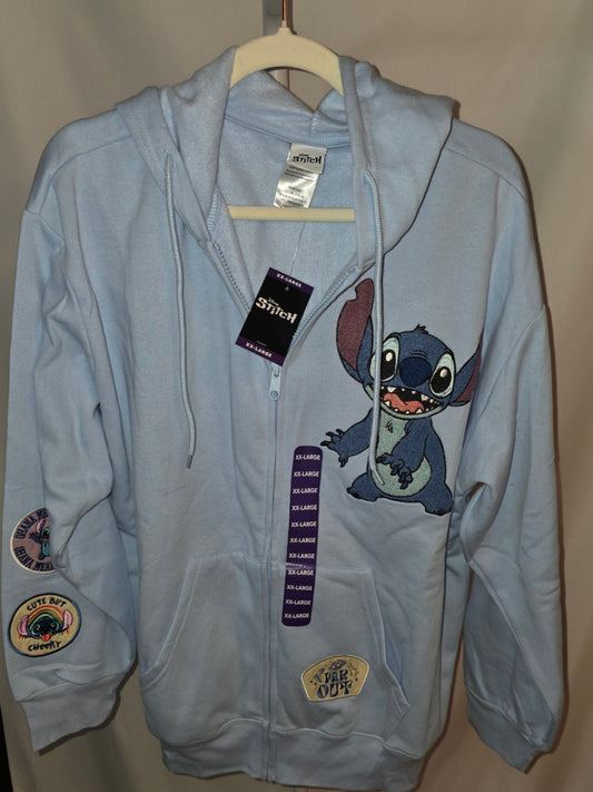 Disney Stitch Adult Full Zip Hoodie
