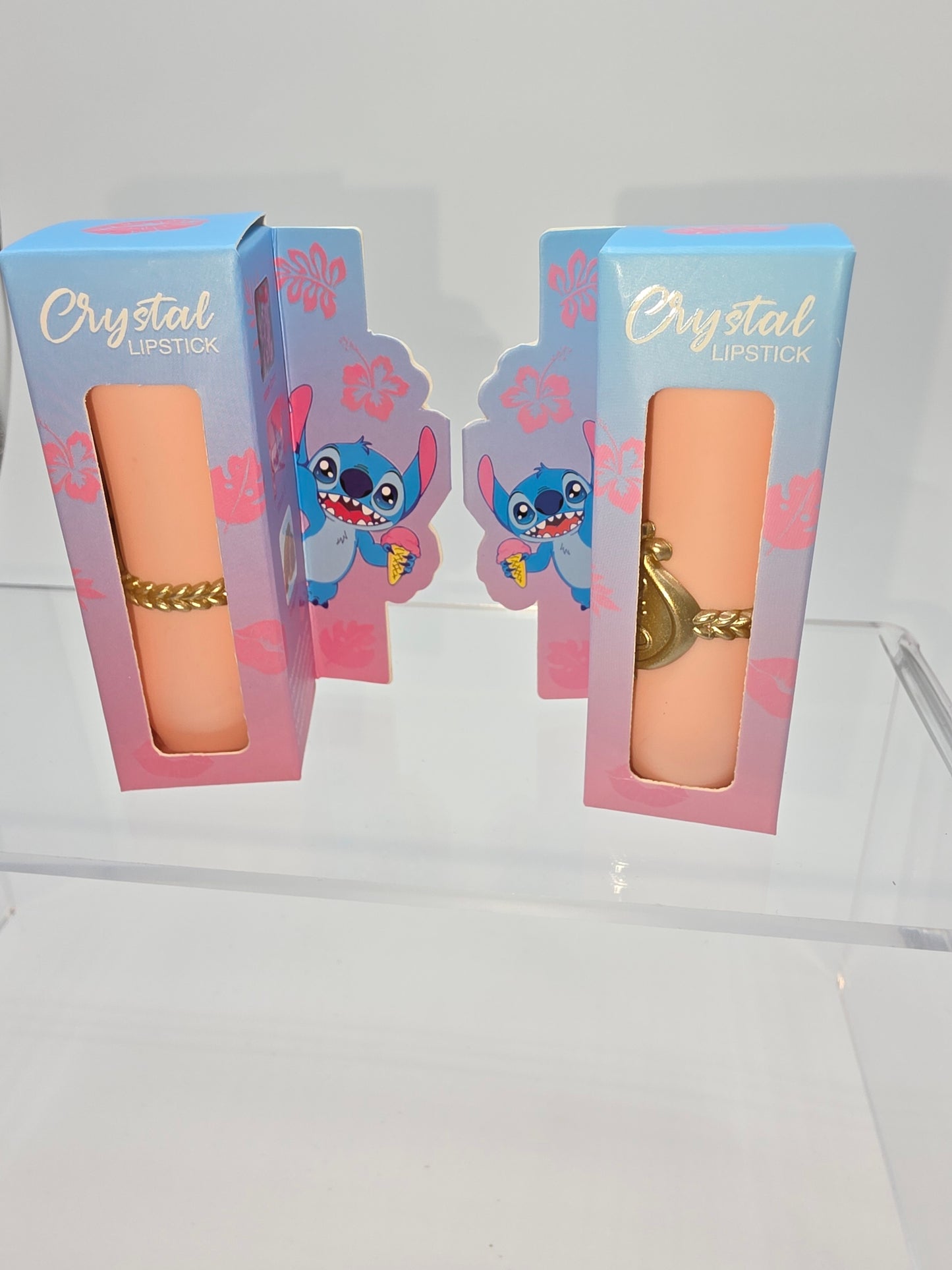 Disney Stitch Crystal Lipstick, Bundle of Two