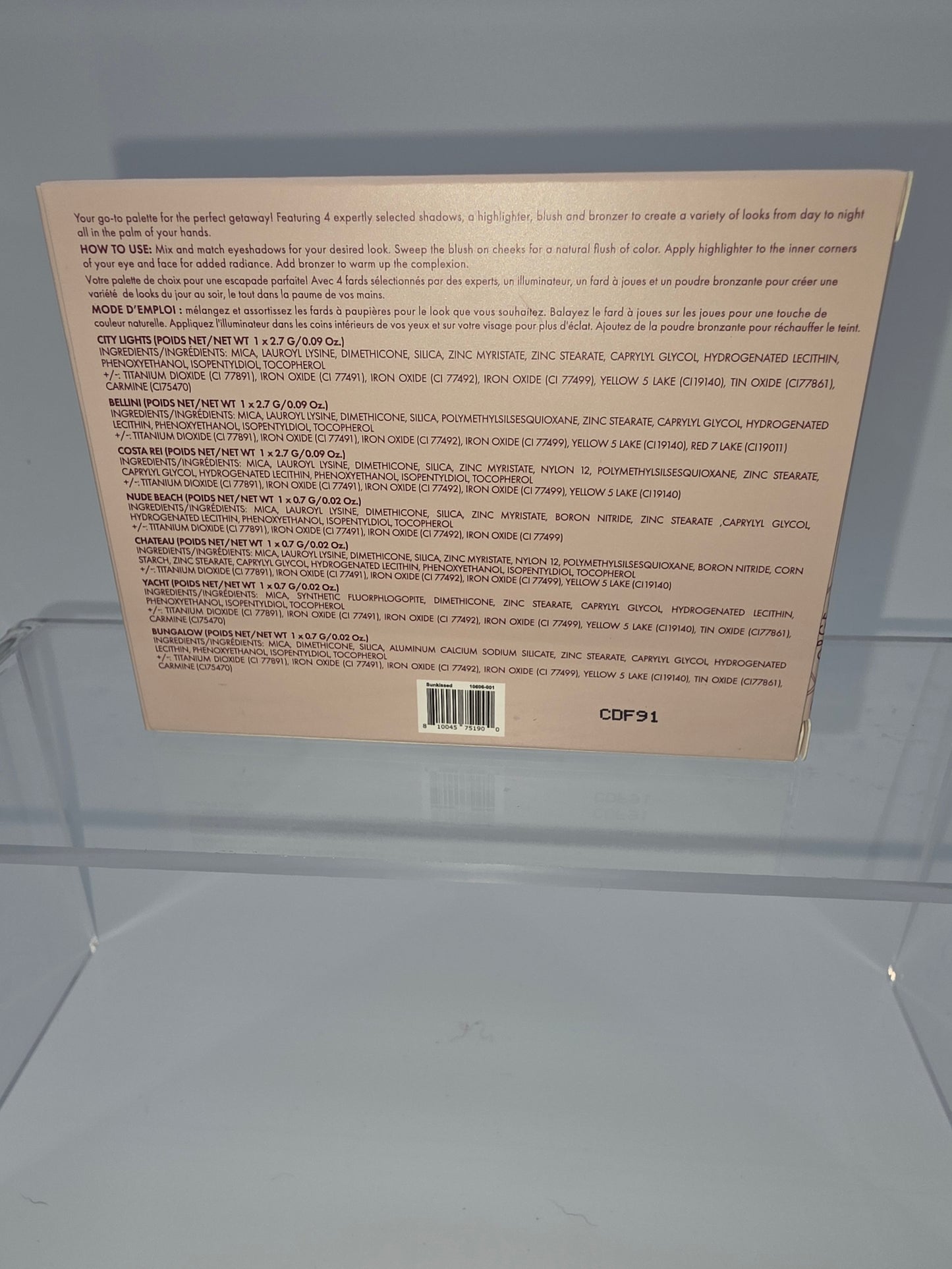 Wander Beauty Sunkissed Getaway Eye & Face Palette