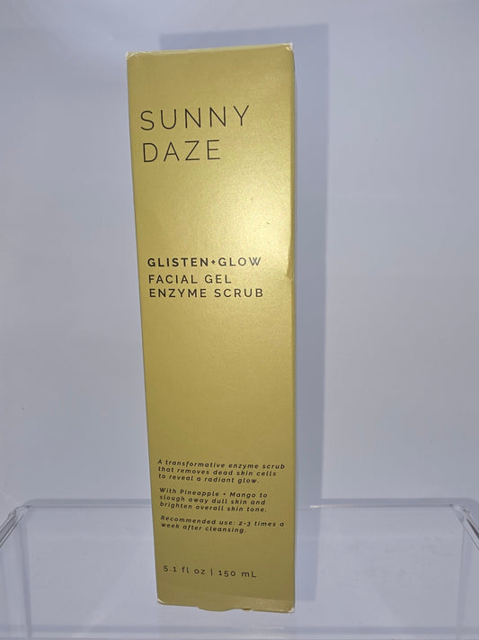 Sunny Daze – Glisten + Glow Facial Gel Enzyme Scrub