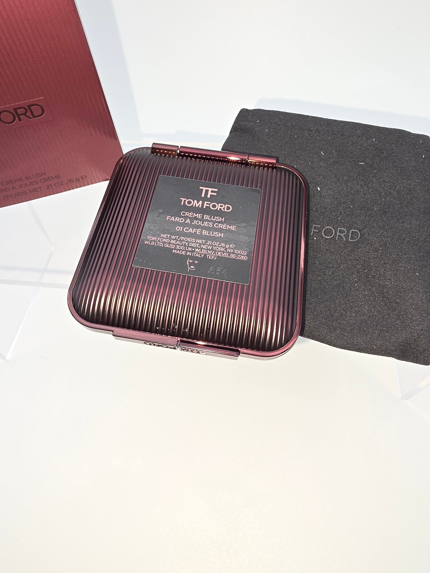 Tom Ford Crème Blush, Shade 01, Cafe Blush